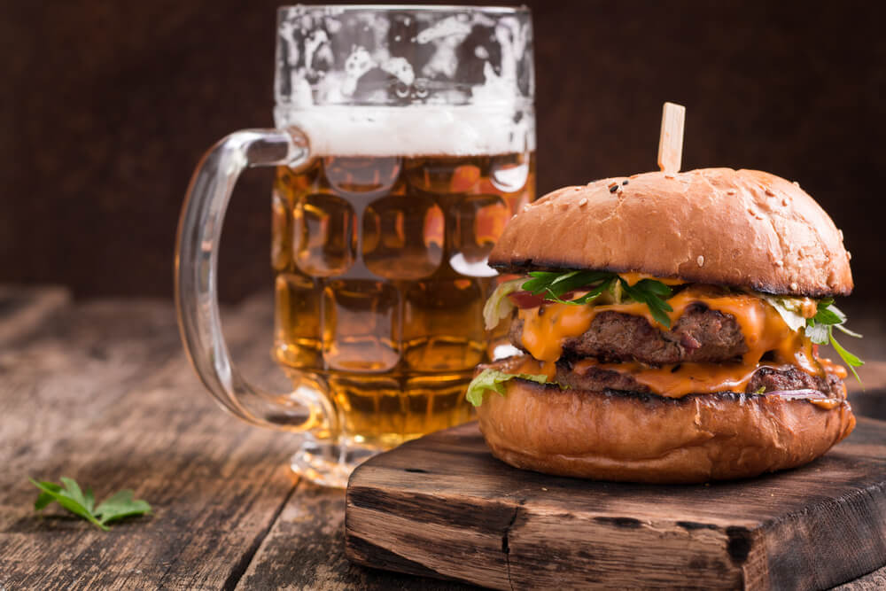 O Hambúrguer Americano saudável… É comer para crer! –